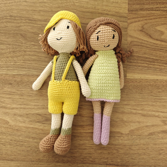 Ki and Ka - Crochet toys